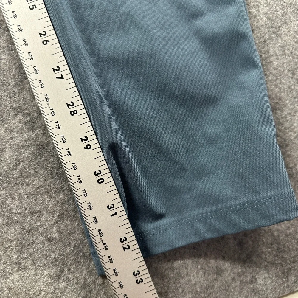 Lululemon ABC Pant Men 32 Iron Blue Slim Fit Warpstreme Tapered 5-Pocket Casual